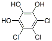 4,5,6-トリクロロピロガロール 化学構造式