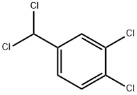 1,2-ジクロロ-4-(ジクロロメチル)ベンゼン 化学構造式