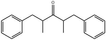 2,4-Dibenzyl-3-pentanone Structure