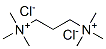 N,N,N,N',N',N'-ヘキサメチル-1,3-プロパンジアミニウム·ジクロリド 化学構造式