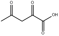 2,4-ジオキソペンタン酸 化学構造式