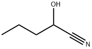 2-ヒドロキシペンタンニトリル 化学構造式