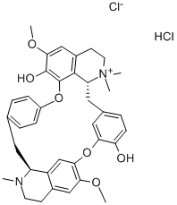 D-TUBOCURARINE CHLORIDE Struktur