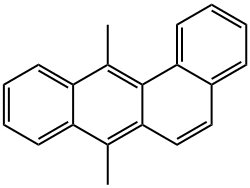 9,10-二甲基-1,2-苯并蒽 结构式