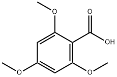 2,4,6-三甲氧基苯甲酸 结构式