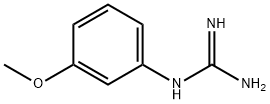 N-(3-甲氧基苯基)胍, 57004-60-1, 结构式