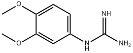 メタンスルホン酸N-(3,4-ジメトキシフェニル)グアニジン 化学構造式