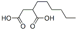 オクタン-1,2-ジカルボン酸 化学構造式