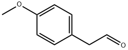 2-(4-メトキシフェニル)アセトアルデヒド 化学構造式