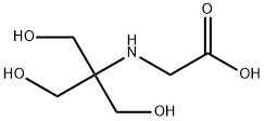 N-[トリス(ヒドロキシメチル)メチル]グリシン 化学構造式