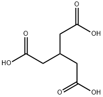 3-(carboxymethyl)pentanedioic acid Structure