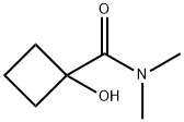 Cyclobutanecarboxamide, 1-hydroxy-N,N-dimethyl- (9CI) Structure