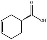 (R)-(+)-3-CYCLOHEXENECARBOXYLIC ACID Struktur