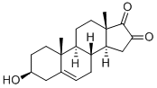 5-Androsten-3beta-ol-16,17dione Struktur