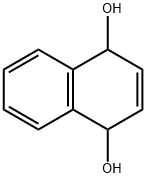1,4-Dihydronaphthalene-1,4-diol Struktur