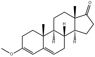 3-メトキシアンドロスタ-3,5-ジエン-17-オン 化学構造式