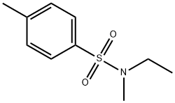 N-Ethyl-N,4-dimethylbenzenesulfonamide 结构式