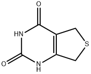 5,7-Dihydrothieno[3,4-d]pyrimidine-2,4-diol Struktur