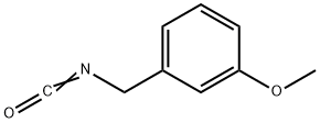 1-(イソシアナトメチル)-3-メトキシベンゼン 化学構造式