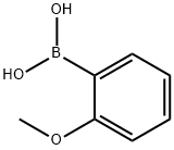 2-Methoxyphenylboronic acid Struktur