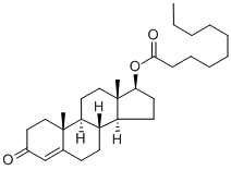 癸酸睾丸素, 5721-91-5, 结构式