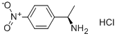 [S,(+)]-α-メチル-4-ニトロベンジルアミン·塩酸塩 化学構造式