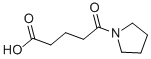 5-氧代-5-(吡咯烷-1-基)戊酸, 5724-80-1, 结构式