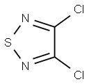 3,4-Dichloro-1,2,5-thiadiazole Struktur