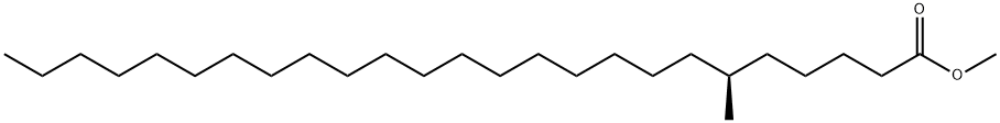 (S)-6-Methylpentacosanoic acid methyl ester Structure