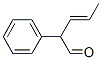 2-苯基戊-3-烯醛, 5729-50-0, 结构式