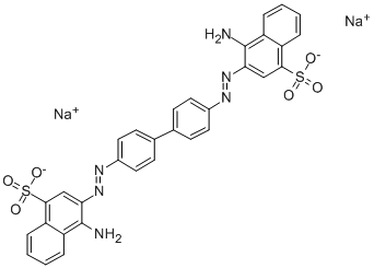 Dinatrium-3,3'-[[1,1'-biphenyl]-4,4'-diylbis(azo)]bis(4-aminonaphthalin-1-sulfonat)