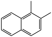 1,2-ジメチルナフタレン 化学構造式
