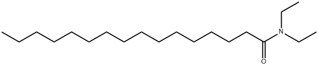 N,N-diethylhexadecan-1-amide Structure