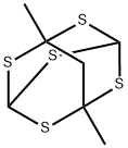 3,7-Dimethyl-2,4,6,8,9-pentathiaadamantane Structure