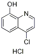 4-氯喹啉-8-醇盐酸盐 结构式