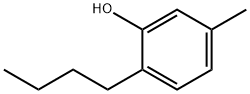 6-ブチル-3-メチルフェノール 化学構造式