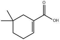 1-Cyclohexene-1-carboxylic acid, 5,5-dimethyl- (9CI) Structure