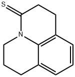 1H,5H-Benzo[ij]quinolizine-5-thione,  2,3,6,7-tetrahydro- Structure