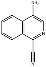 4-氨基异喹啉-1-甲腈 结构式