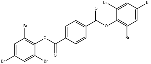 bis(2,4,6-tribromophenyl) terephthalate 结构式