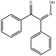 (Z)-1,2-ジフェニル-2-(ヒドロキシイミノ)エタン-1-オン 化学構造式