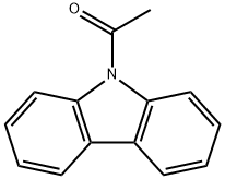 9-アセチルカルバゾール 化学構造式