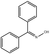 ジフェニルメタノンオキシム 化学構造式