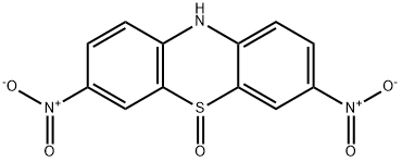 3,7-二硝基吩噻嗪 5-氧化物 结构式