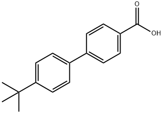 4-(4-叔丁基苯基)苯甲酸, 5748-42-5, 结构式