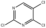 2,4,5-三氯嘧啶, 5750-76-5, 结构式