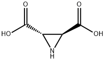 2,3-dicarboxyaziridine Structure
