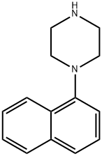 1-(ナフタレン-1-イル)ピペラジン 化学構造式