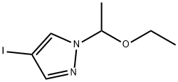 1-(1-乙氧基乙基)-4-碘-1H-吡唑, 575452-22-1, 结构式