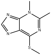 2,3-Dimethyl-6-(methylthio)-3H-purine Structure